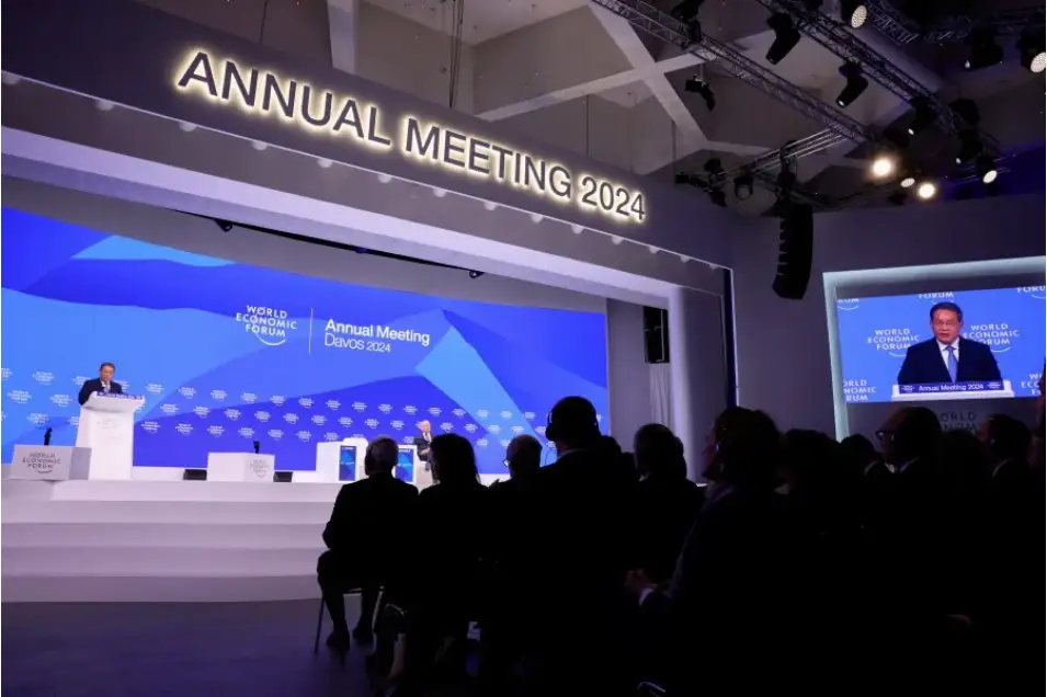 Li Qiang at the World Economic Forum