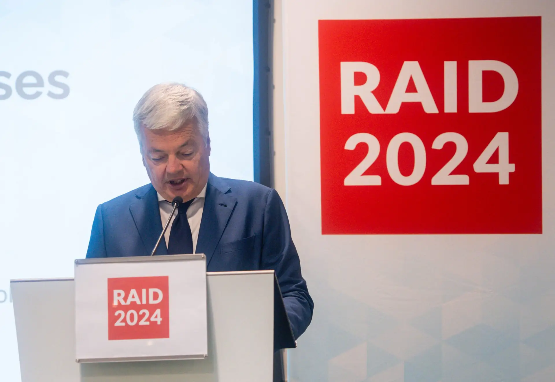 Didier Reynders at RAID2024